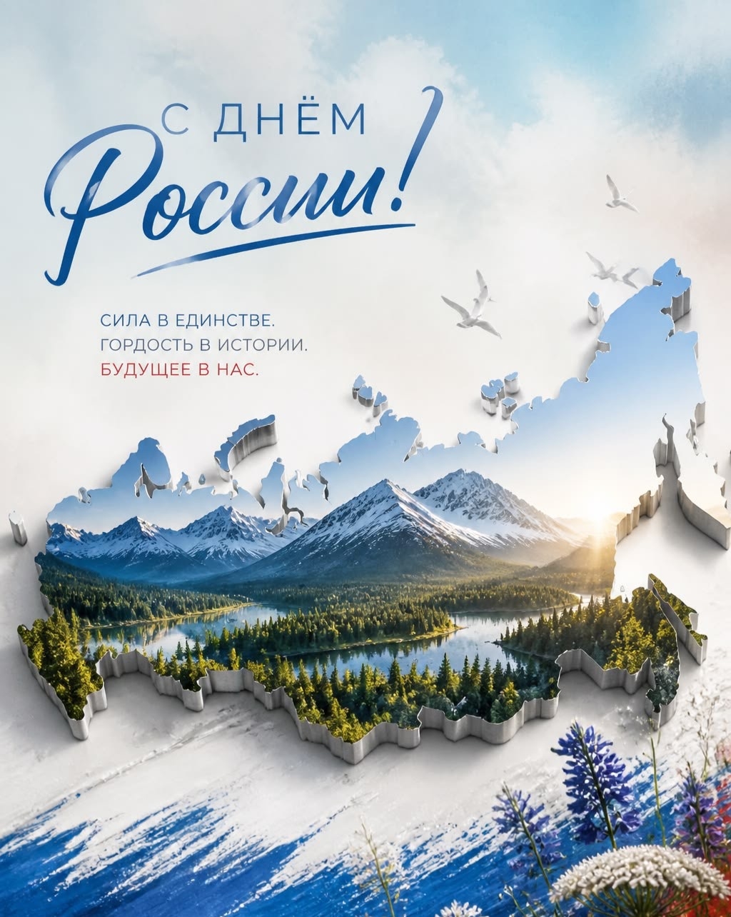 12 июня мы отмечаем День России — праздник, который напоминает не только об истории страны, но и о людях, которые делают её сильнее каждый день.